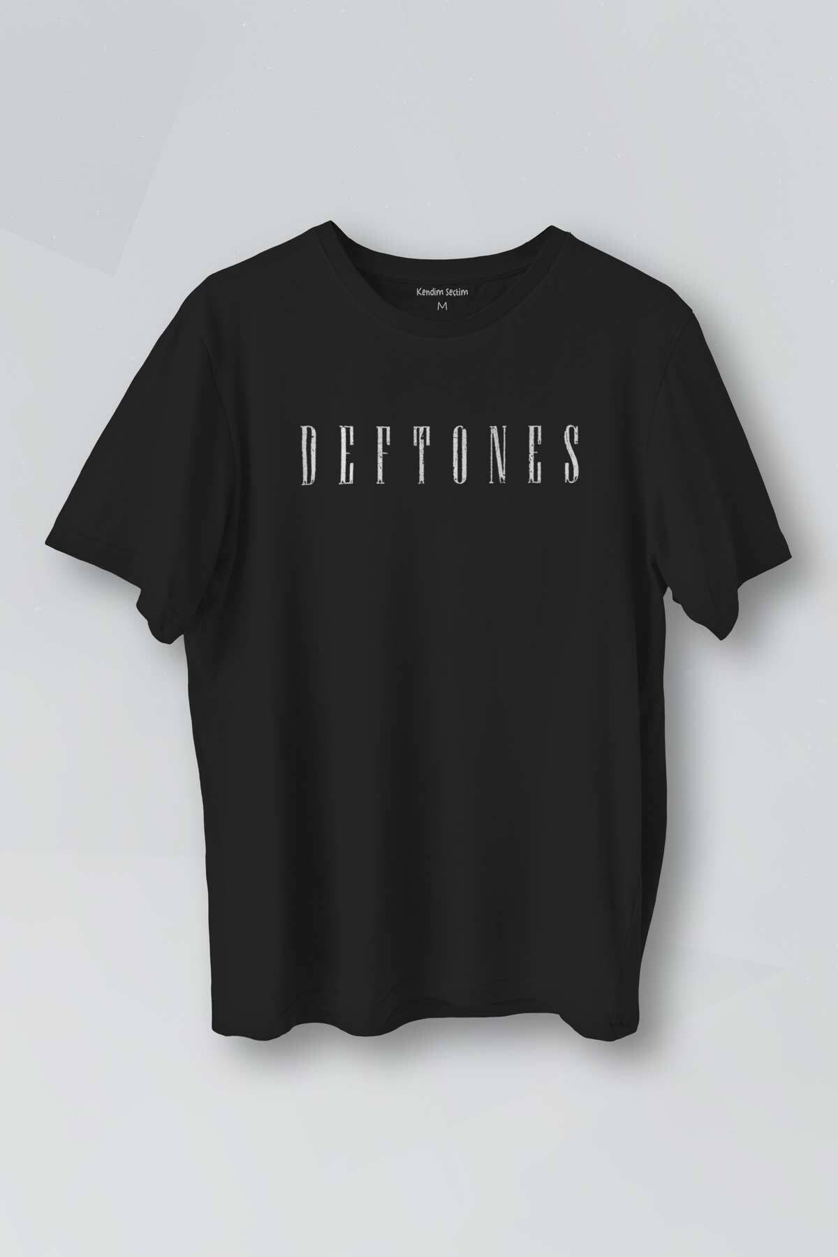 Deftones Metal Music Muzik Tasarım Baskılı T-shirt - 1