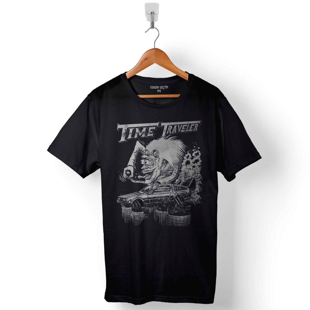 Delorean Back To The Future Geleceğe Dönüş Baskılı Tişört Unisex T-Shirt - 1