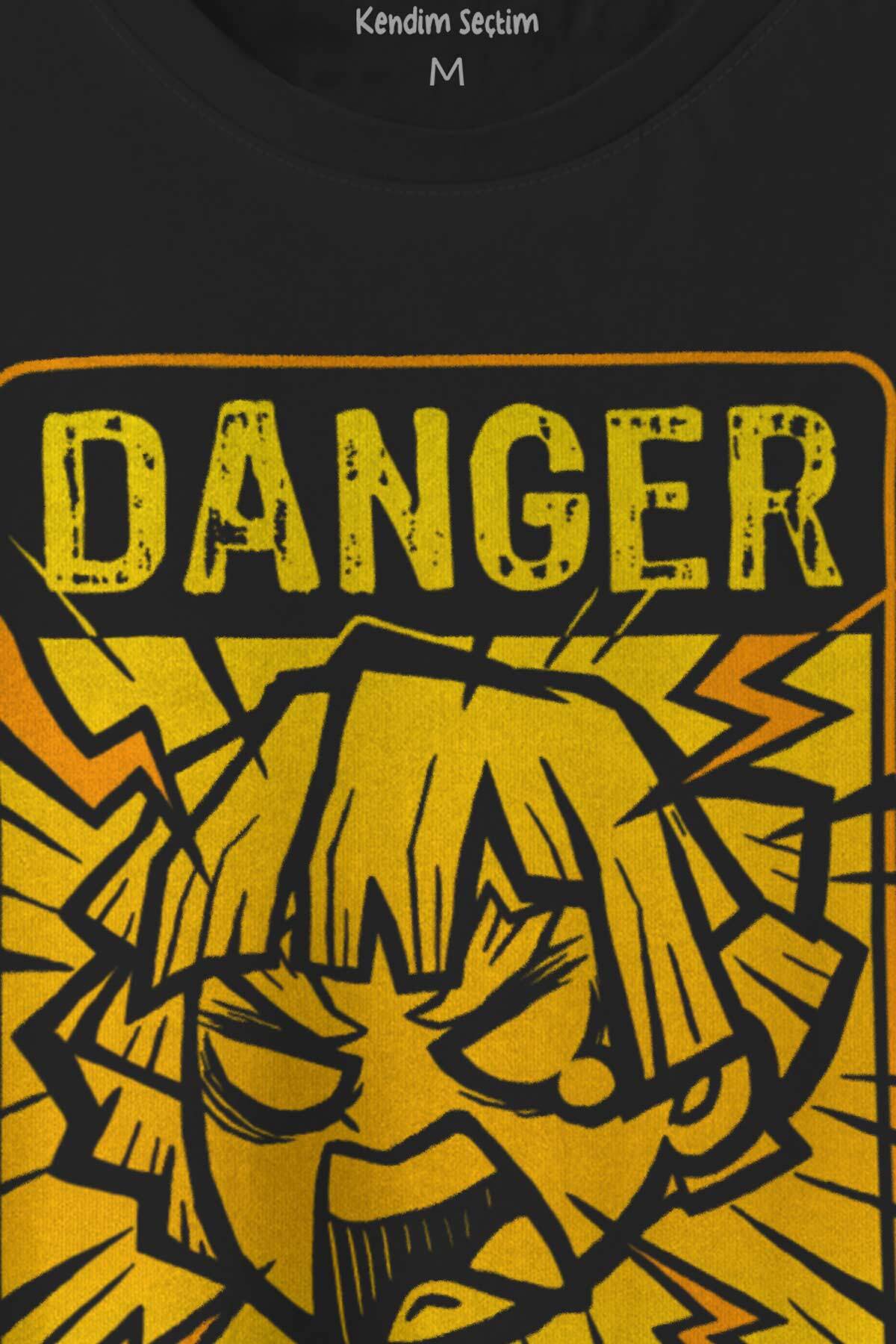 Demon Slayer Tişört Zenitsu Anime Tanjiro Nezuko Kısa Kollu Unisex T-shirt - 2