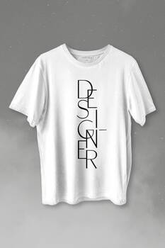 Desinger Grafiker Desenci Çizimci Graphicer Baskılı Tişört Unisex T-shirt - 1