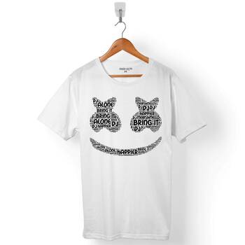 DJ MARSH MELLO MARSHMELLO LOGO FORTNITE ERKEK TİŞÖRT - 1