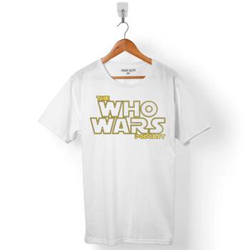 DOCTOR THE WHO WARS PODCAST DOKTOR ERKEK TİŞÖRT - 1