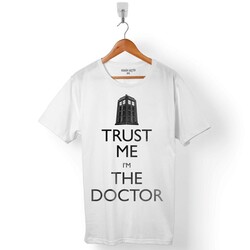 DOCTOR WHO TRUST ME I AM THE ERKEK TİŞÖRT - 1