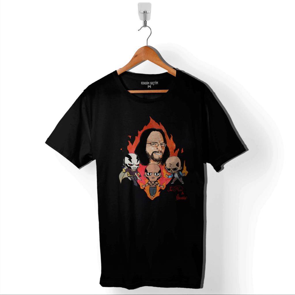 Don Dıablo Obo Suıcide Squad Hexagon Baskılı Tişört Unisex T-Shirt - 1