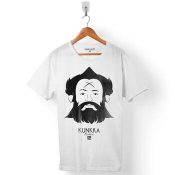 DOTA 2 LOGO ADMIRAL KUNKKA DOTA2 ERKEK TİŞÖRT - 1