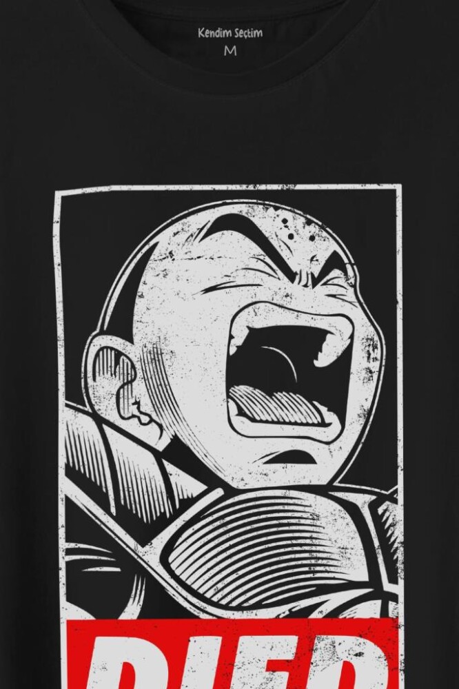 Dragon Ball Krillin Anime Dizi Urban Baskılı Tişört Unisex T-Shirt (1)