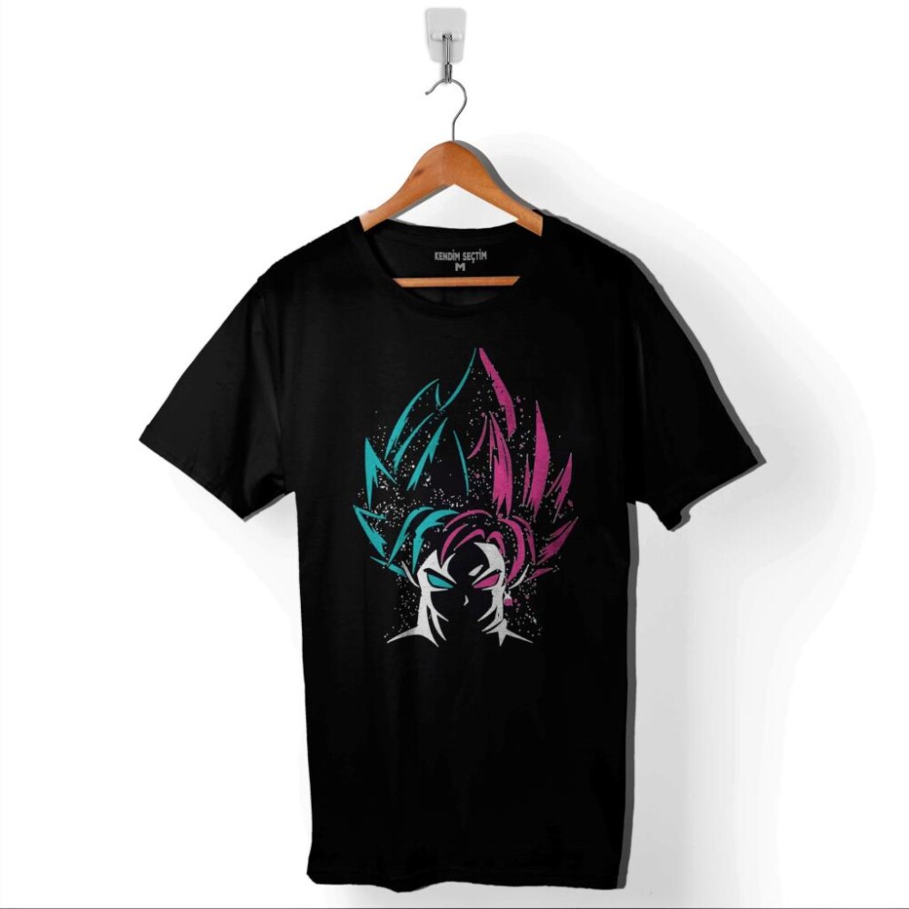 Dragon Ball Z Son Goku Baskılı Tişört Unisex T-Shirt - 1