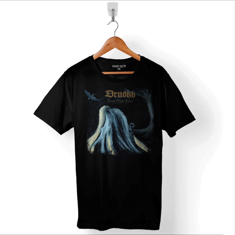 Drudkh Eternal Turn Of The Wheel Black Metal Baskılı Tişört Unisex T-Shirt - 1