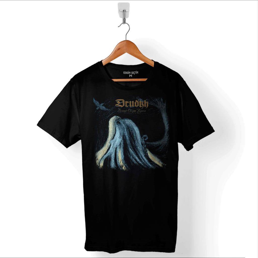 Drudkh Eternal Turn Of The Wheel Black Metal Baskılı Tişört Unisex T-Shirt - 1