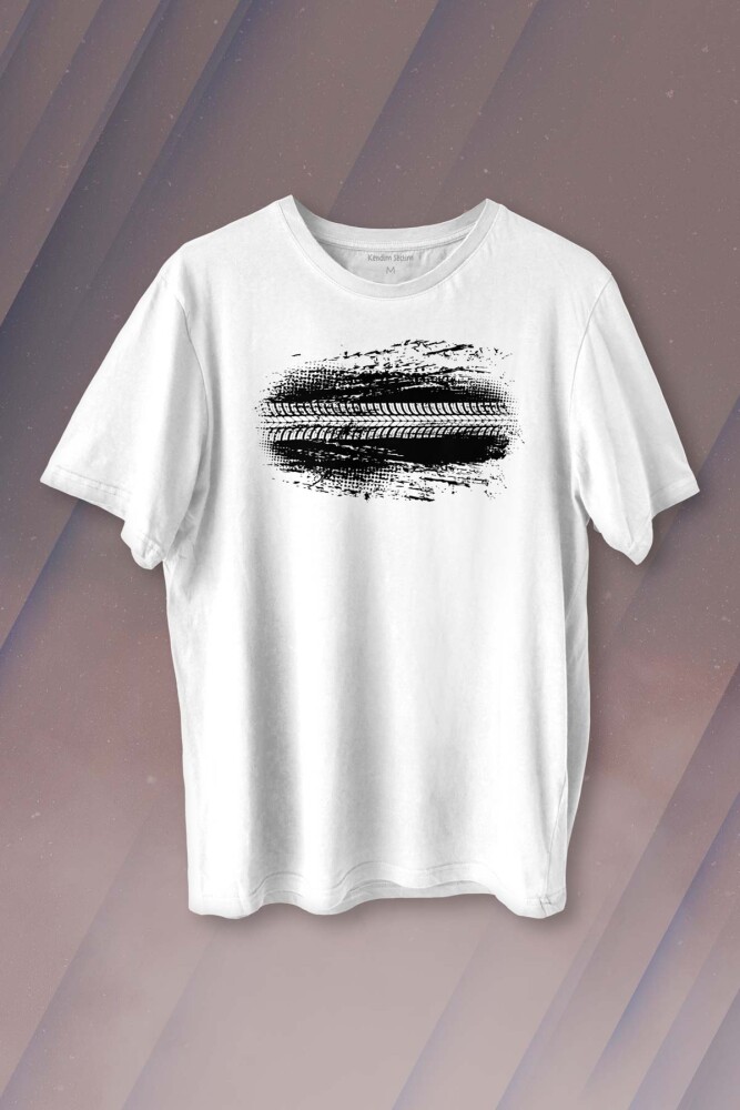 Eat Sleep Drift Repeat Race Drive Drift Siyah Baskılı Tişört Unisex T-shirt - KENDİM SEÇTİM