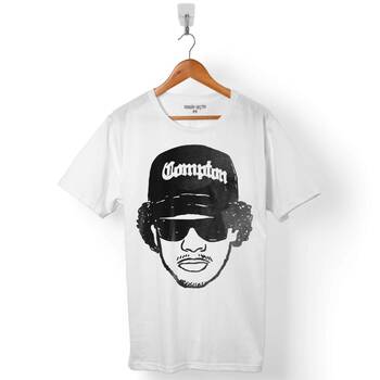 EAZY E COMPTON LOGO EAZY-E N 95 N95 ERKEK TİŞÖRT - 1
