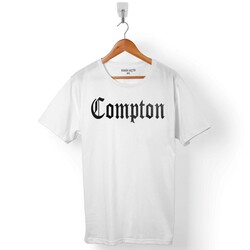 EAZY E COMPTON LOGO EAZY-E N 95 N95 ERKEK TİŞÖRT - 1