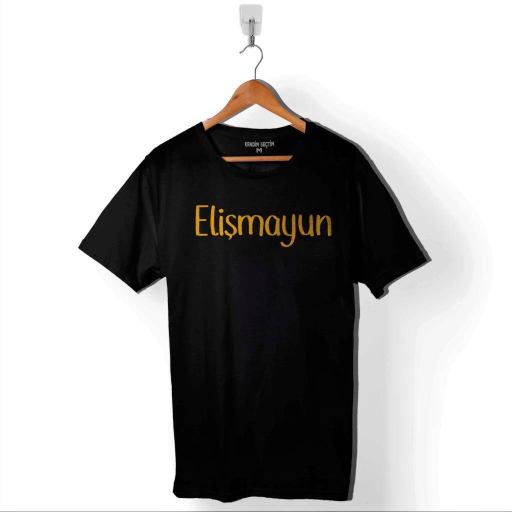 Elişmayun İlişmeyin Karışmayın Karadeniz Baskılı Tişört Unisex T-Shirt - 1