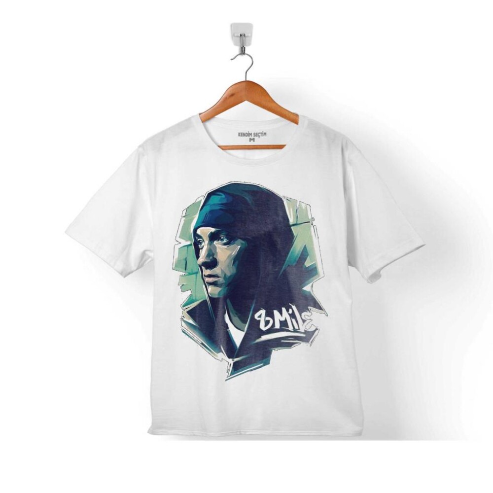 EMINEM 8 MILES 8 EIGHT SEKİZ MİL LOGO 2 ÇOCUK TİŞÖRT - KENDİM SEÇTİM