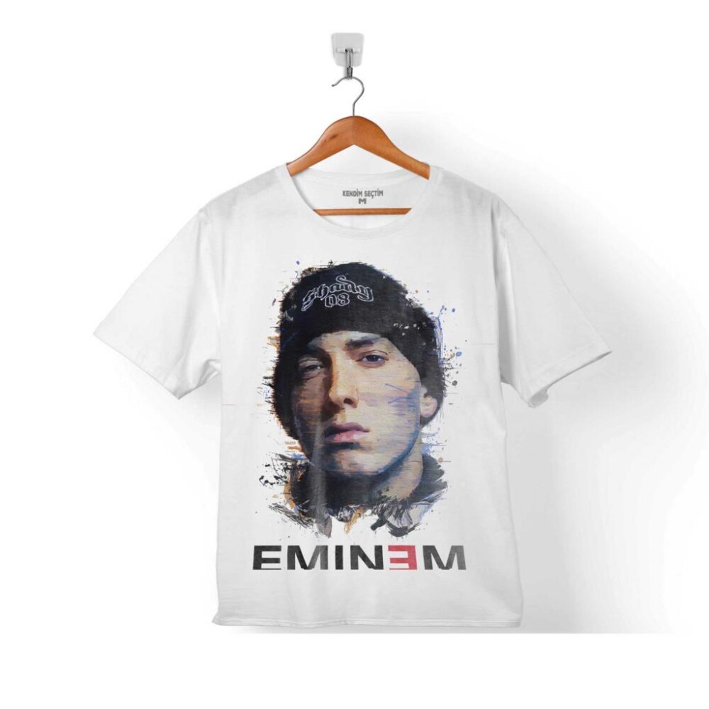 EMINEM 8 MILES 8 EIGHT SEKİZ MİL LOGO 3 ÇOCUK TİŞÖRT - KENDİM SEÇTİM