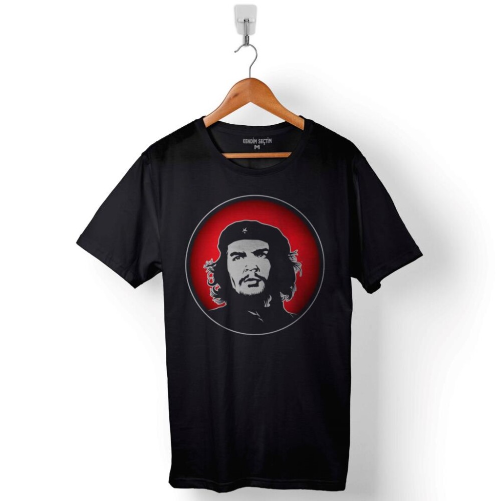 Ernosto Che Guevara Küba Devrimci Baskılı Tişört Unisex T-Shirt - 1