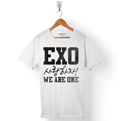 EXO WE ARE ONE LOGO ERKEK TİŞÖRT - 1