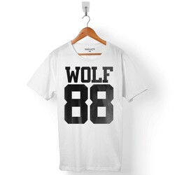 EXO WOLF 88 WOLF88 LOGO ERKEK TİŞÖRT - 1