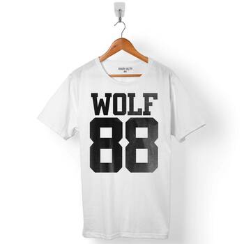 EXO WOLF 88 WOLF88 LOGO ERKEK TİŞÖRT - 1