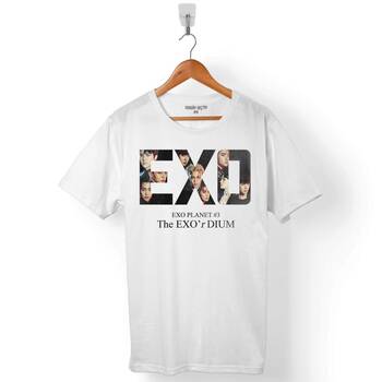 EXO'RDIUM EXORDIUM EXO PLANET LOGO ERKEK TİŞÖRT - 1