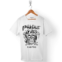 FALL OUT BOY LOGO CHICAGO ERKEK TİŞÖRT - 1
