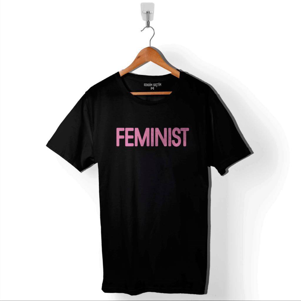 Feminist Af Güçlü Kadın Feminizm Baskılı Tişört Unisex T-Shirt - 1