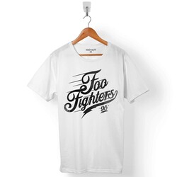 FF FOO FIGHTERS 95 1995 LOGO ERKEK TİŞÖRT - 1