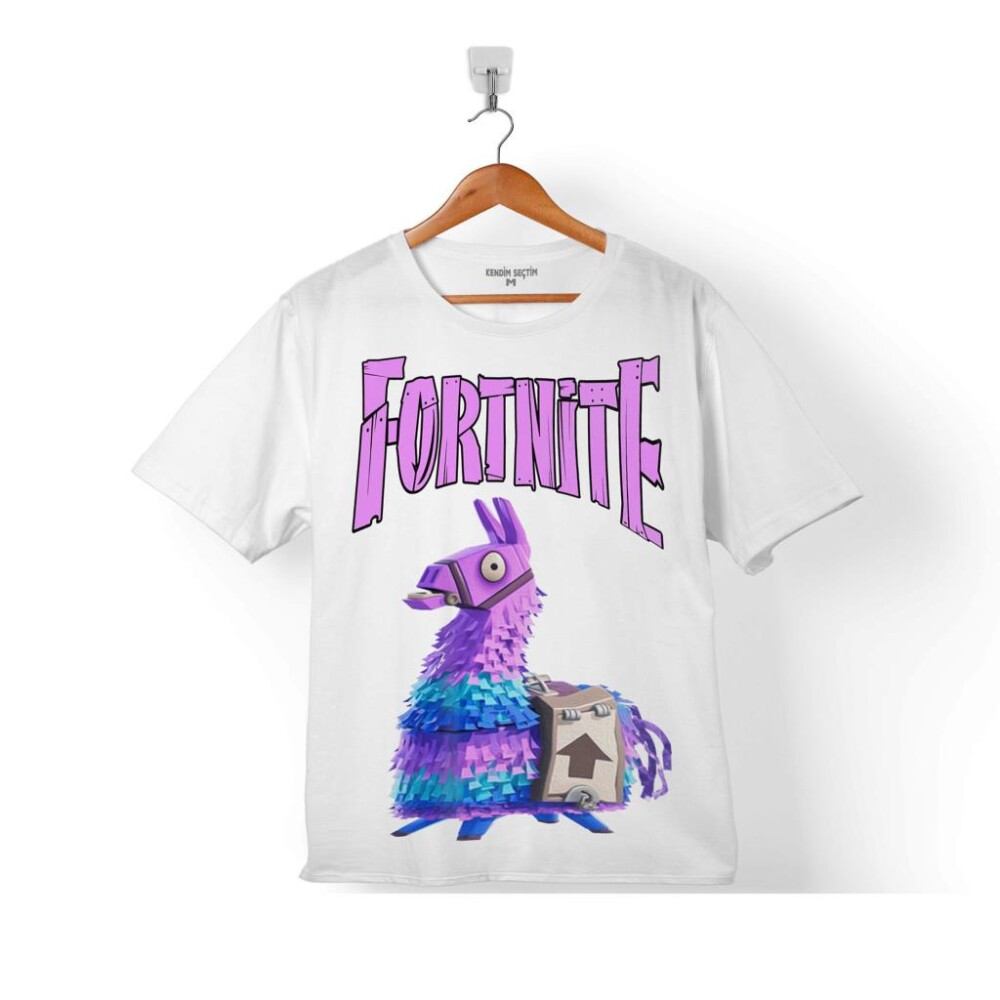 FORTNITE FORT NITE LOGO AT HORSE ÇOCUK TİŞÖRT - 1