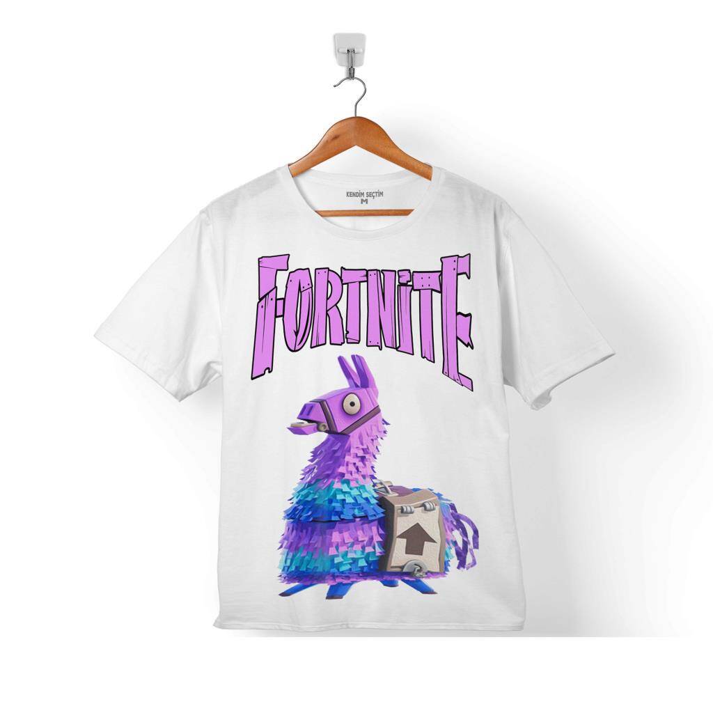 FORTNITE FORT NITE LOGO AT HORSE ÇOCUK TİŞÖRT - 1