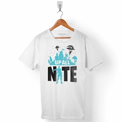 FORTNITE UP ALL NITE ERKEK TİŞÖRT - 1