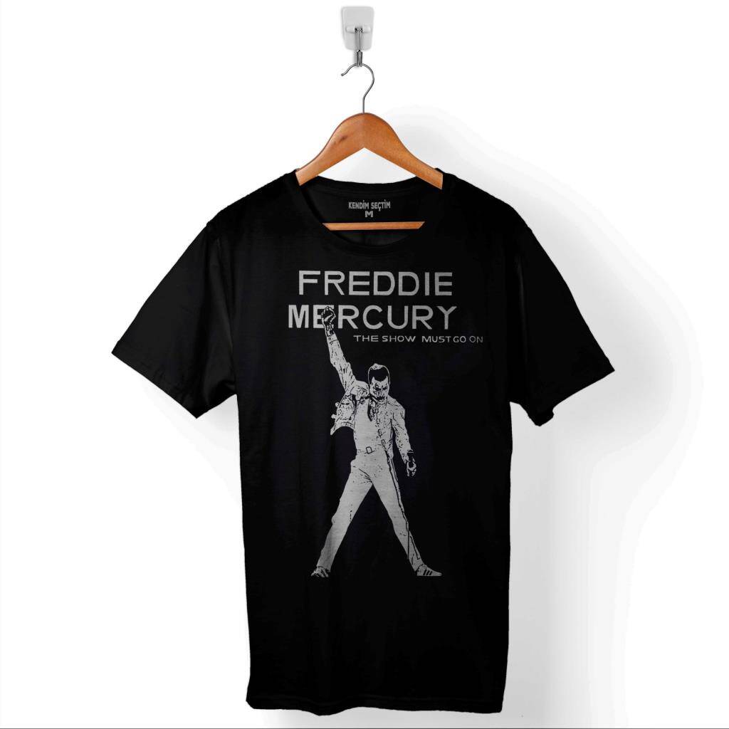 Freddie Mercury Eagle Rock Queen We Are The Champion Baskılı Tişört Unisex T-Shirt - 1