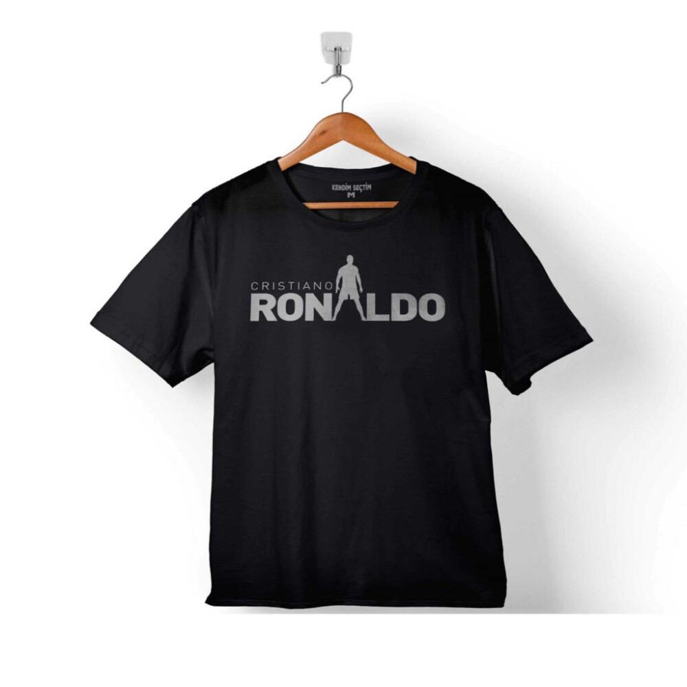 Futbol Cristiano Ronaldo Altın Top Ballon D'Or Baskılı Tişört Çocuk T-shirt - KENDİM SEÇTİM