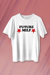 Future Milf Y2K Unisex T-shirt Kadın Tişört - 1