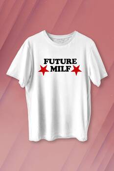 Future Milf Y2K Unisex T-shirt Kadın Tişört - 1