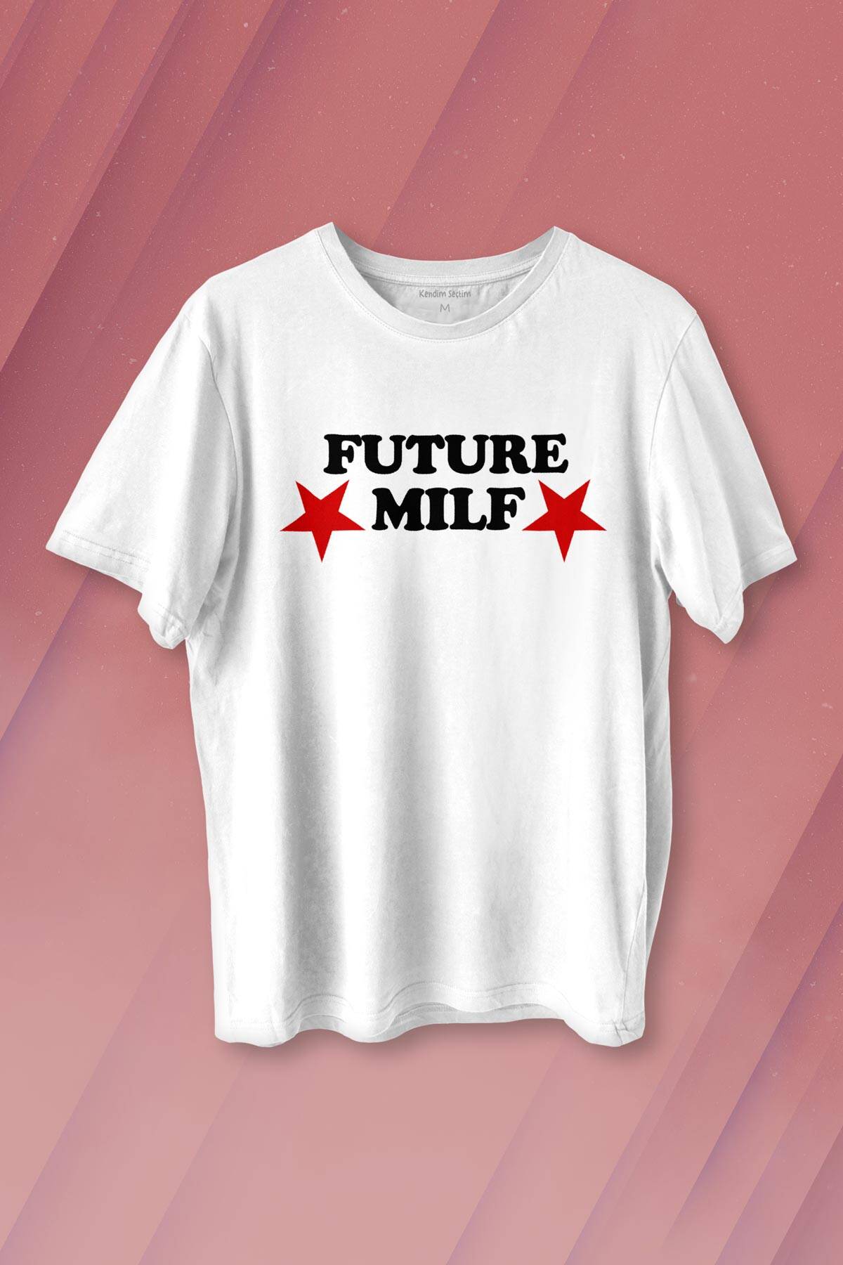 Future Milf Y2K Unisex T-shirt Kadın Tişört - 1