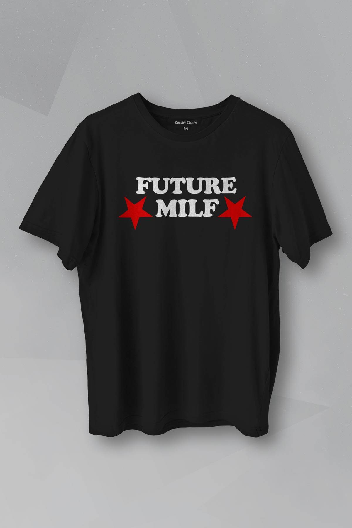 Future Milf Y2K Unisex T-shirt Kadın Tişört - 1