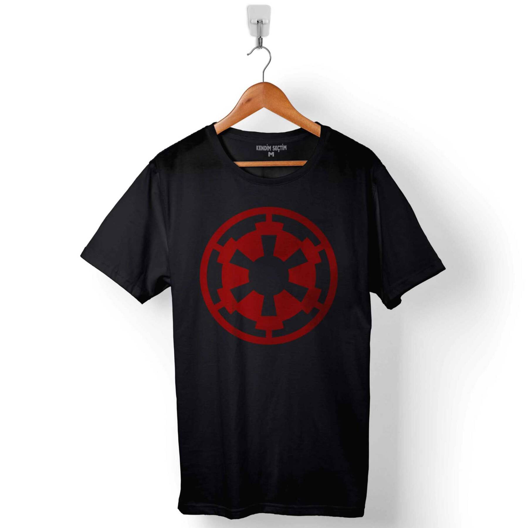 Galactic Empire Logo Star Wars Yıldız Savaşları Baskılı Tişört Unisex T-Shirt T01S2704-D - 1
