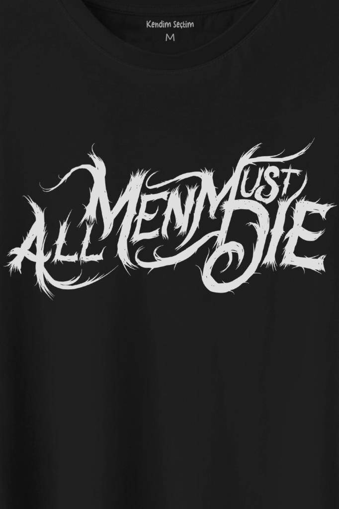 Game Of Throne All Men Must Die Baskılı Tişört Unisex T-Shirt (1)