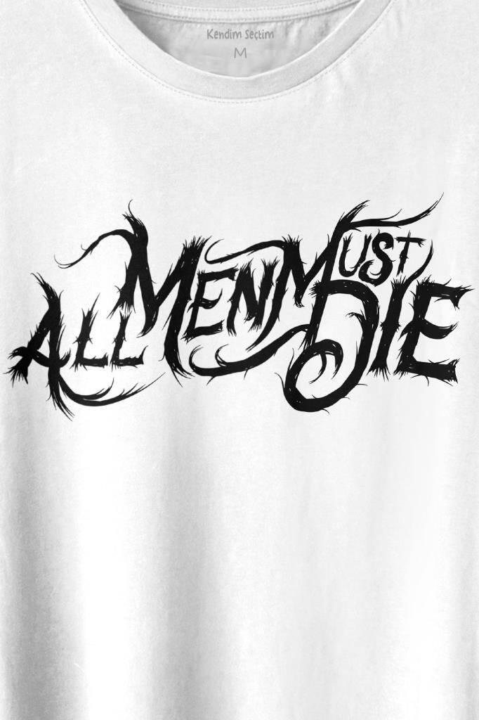 Game Of Throne All Men Must Die Baskılı Tişört Unisex T-shirt (1)
