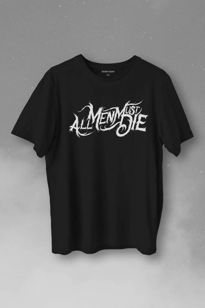 Game Of Throne All Men Must Die Baskılı Tişört Unisex T-Shirt - 1
