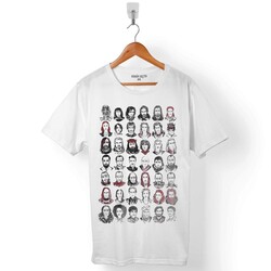 GAME OF THRONES FACES TÜM OYUNCULAR ERKEK TİŞÖRT - 1