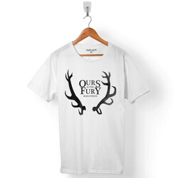 GAME OF THRONES HOUSE BARATHEON OURS IS THE FURY ERKEK TİŞÖRT - 1