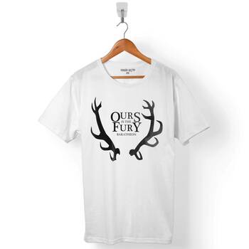 GAME OF THRONES HOUSE BARATHEON OURS IS THE FURY ERKEK TİŞÖRT - 1