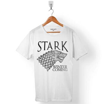GAME OF THRONES STARK WINTER IS COMING ERKEK TİŞÖRT - 1