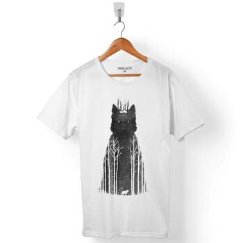 GAME OF THRONES WOLF THE KING AND THE WHITE ERKEK TİŞÖRT - 1