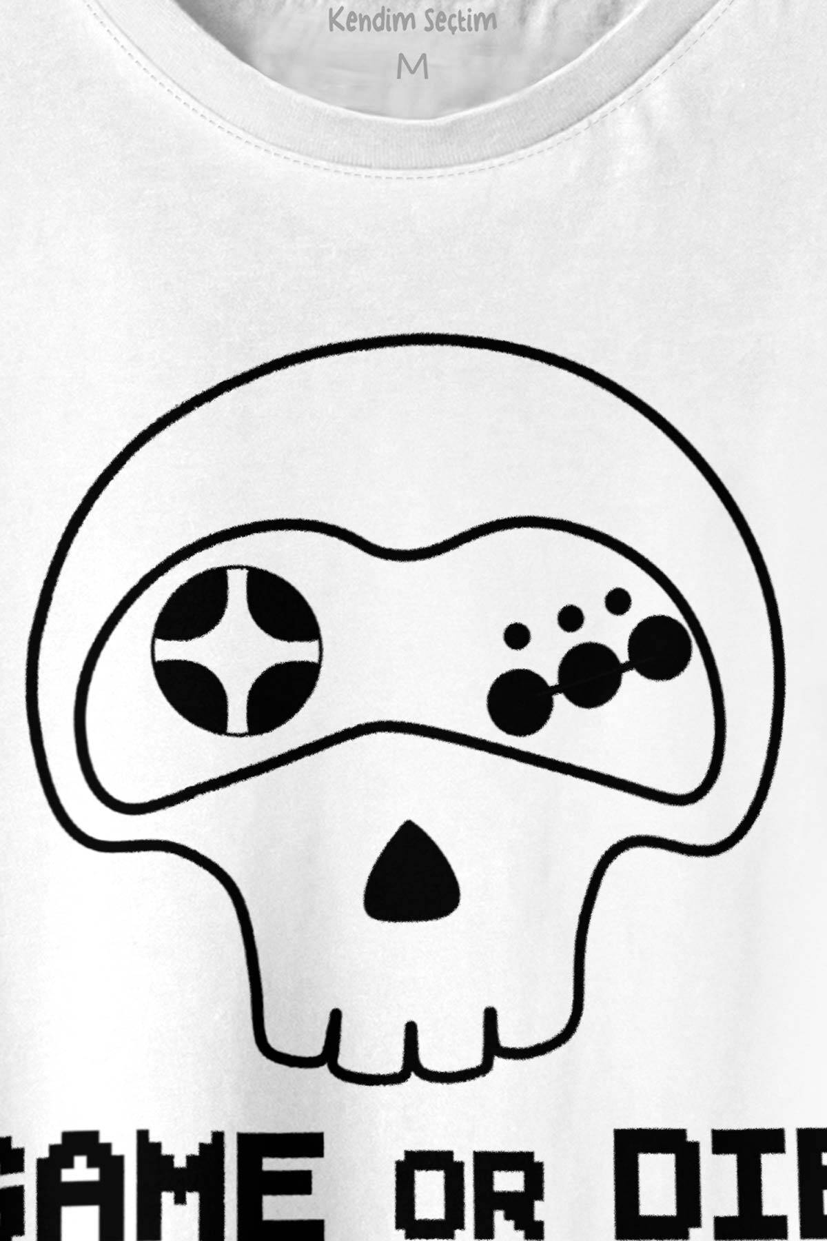 Game Or Die Midnight Club Oyun Dizi Film Baskılı Tişört Unisex T-shirt (1)