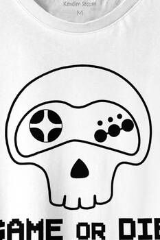 Game Or Die Midnight Club Oyun Dizi Film Baskılı Tişört Unisex T-shirt - 2