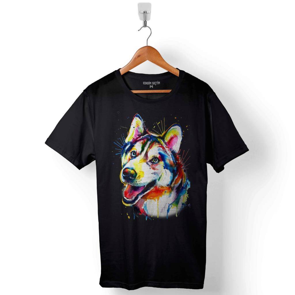 German Shepherd Alman Kurdu Çoban Köpeği Baskılı Tişört Unisex T-Shirt - 1
