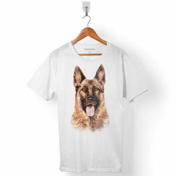 GERMAN SHEPHERD ALMAN KURDU POLICE DOG ERKEK TİŞÖRT - 1