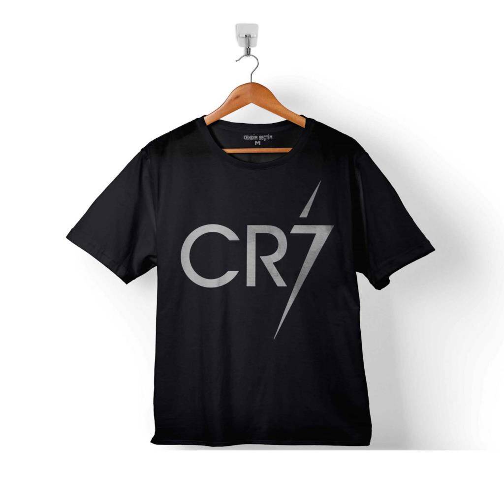 Goat Cristiano Ronaldo Altın Top Ballon D'Or Baskılı Tişört Çocuk T-shirt - 1